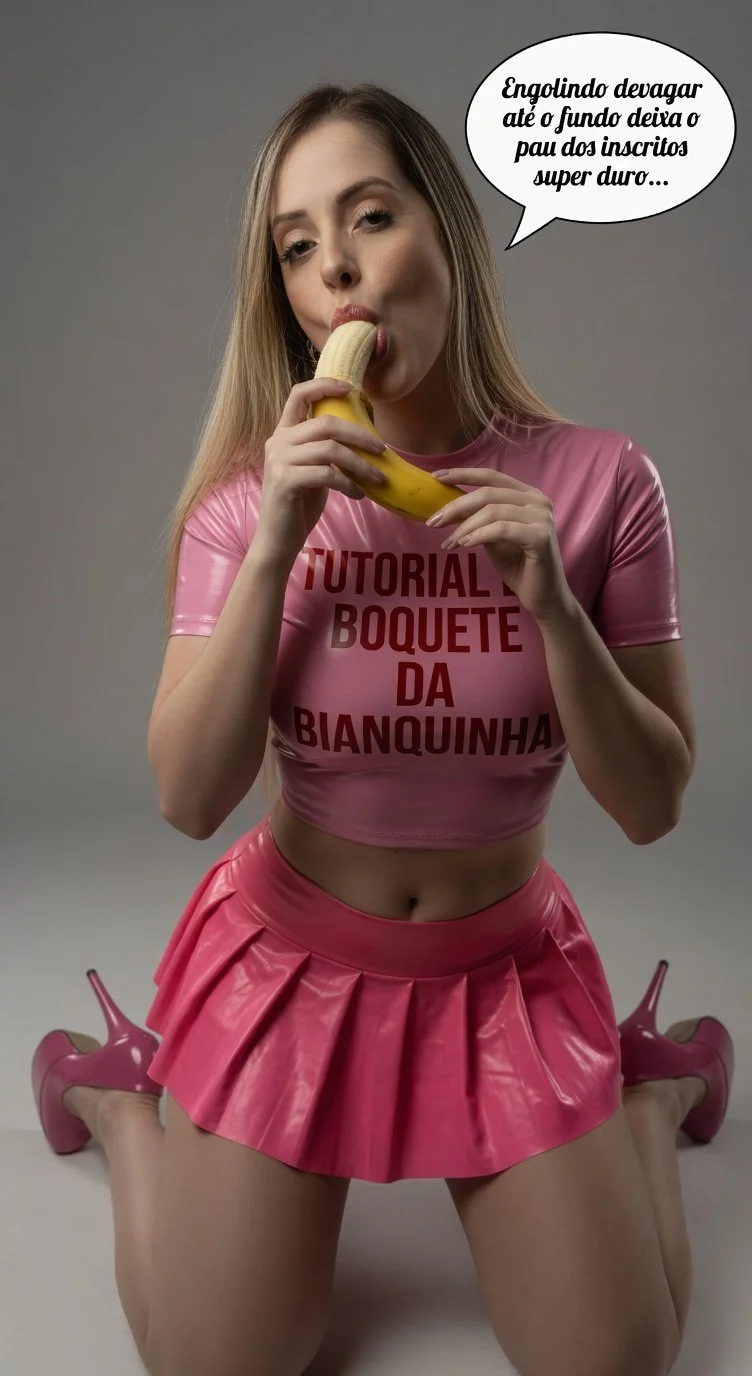 Bianquinha - Conteúdo do VIP de 1000 reais, Tutorial de Boquete. IA - AI - ONLYFANS - TEASE image 8