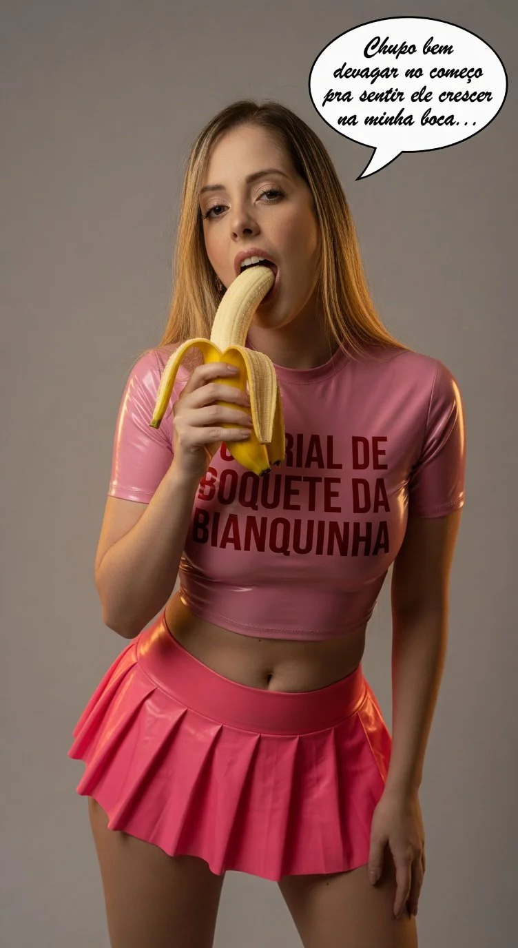 Bianquinha - Conteúdo do VIP de 1000 reais, Tutorial de Boquete. IA - AI - ONLYFANS - TEASE image 9