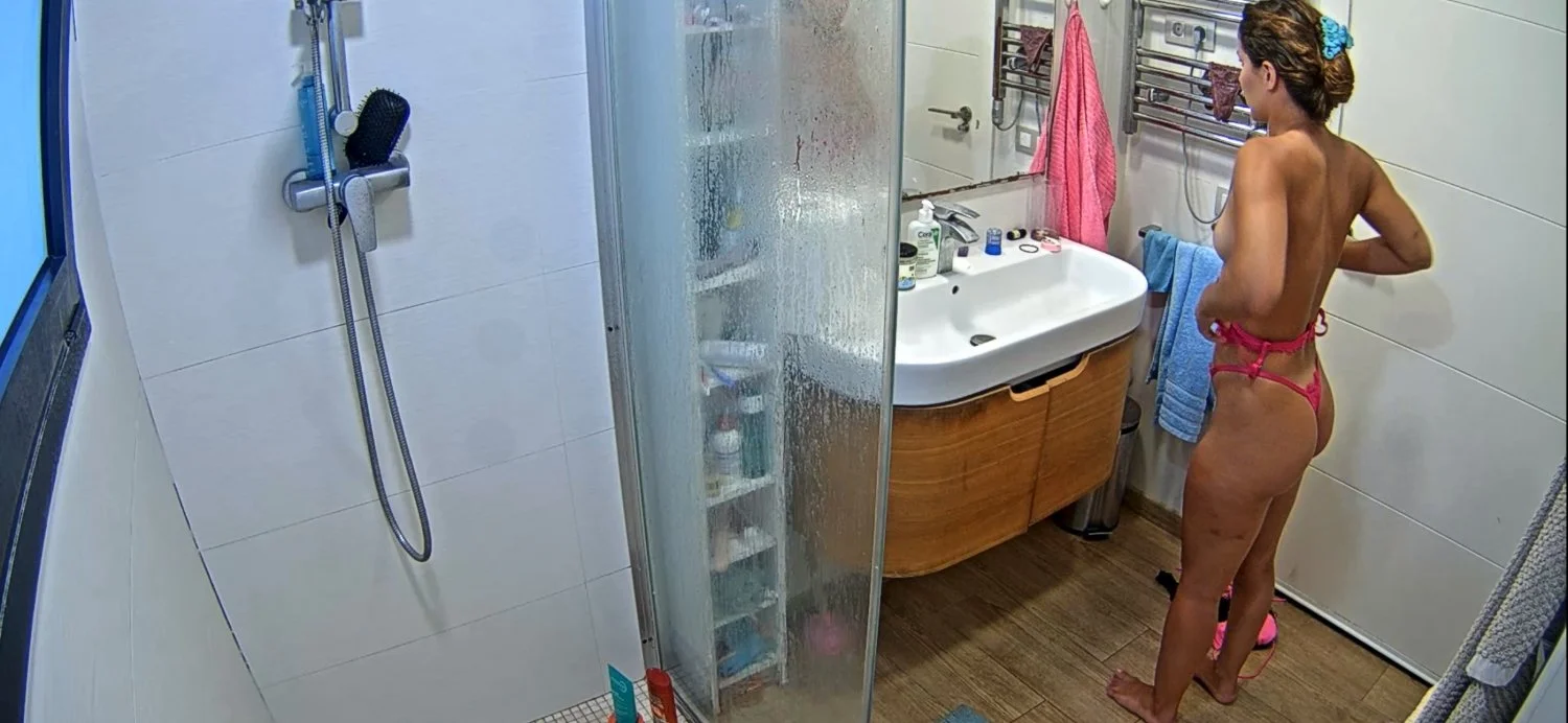 Hot girl in the shower image 4