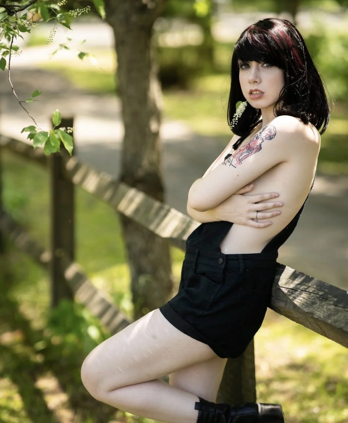 Gothic social media girl devours bbc image 4