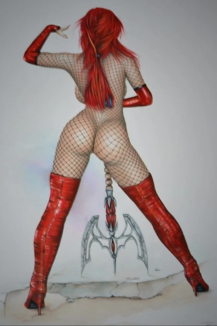 Just more perv art. From Resident Evil to Spy Family...☮️ image 25