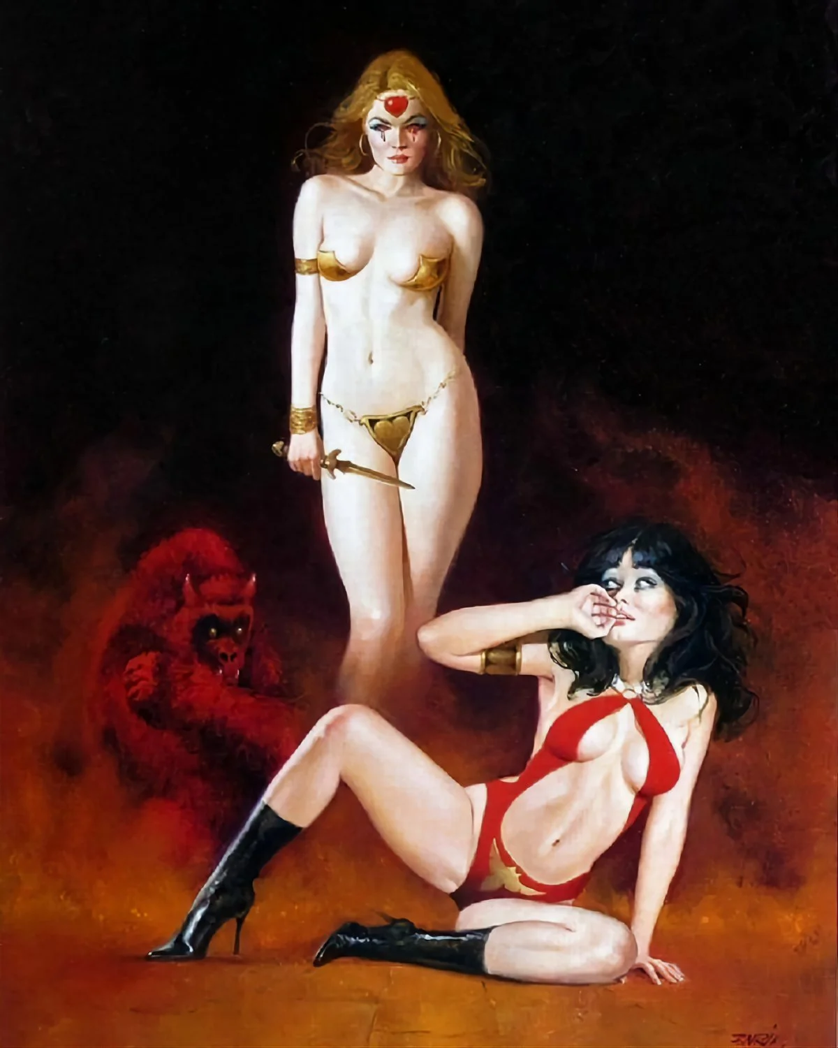 Just more perv art. From Resident Evil to Spy Family...☮️ image 31