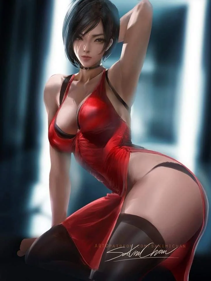 Just more perv art. From Resident Evil to Spy Family...☮️ image 34