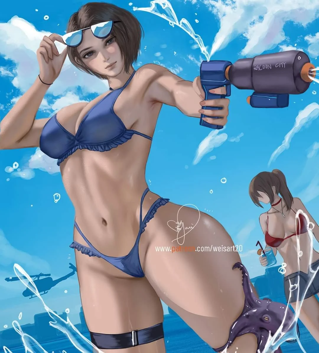 Just more perv art. From Resident Evil to Spy Family...☮️ image 46