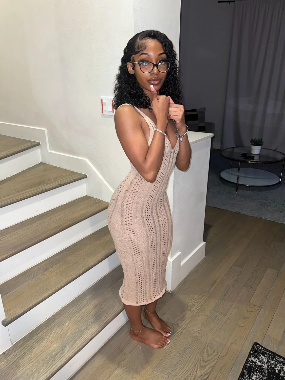 Sexy hot Ebony with phat pussy print 🥵🍑🔥 image 15