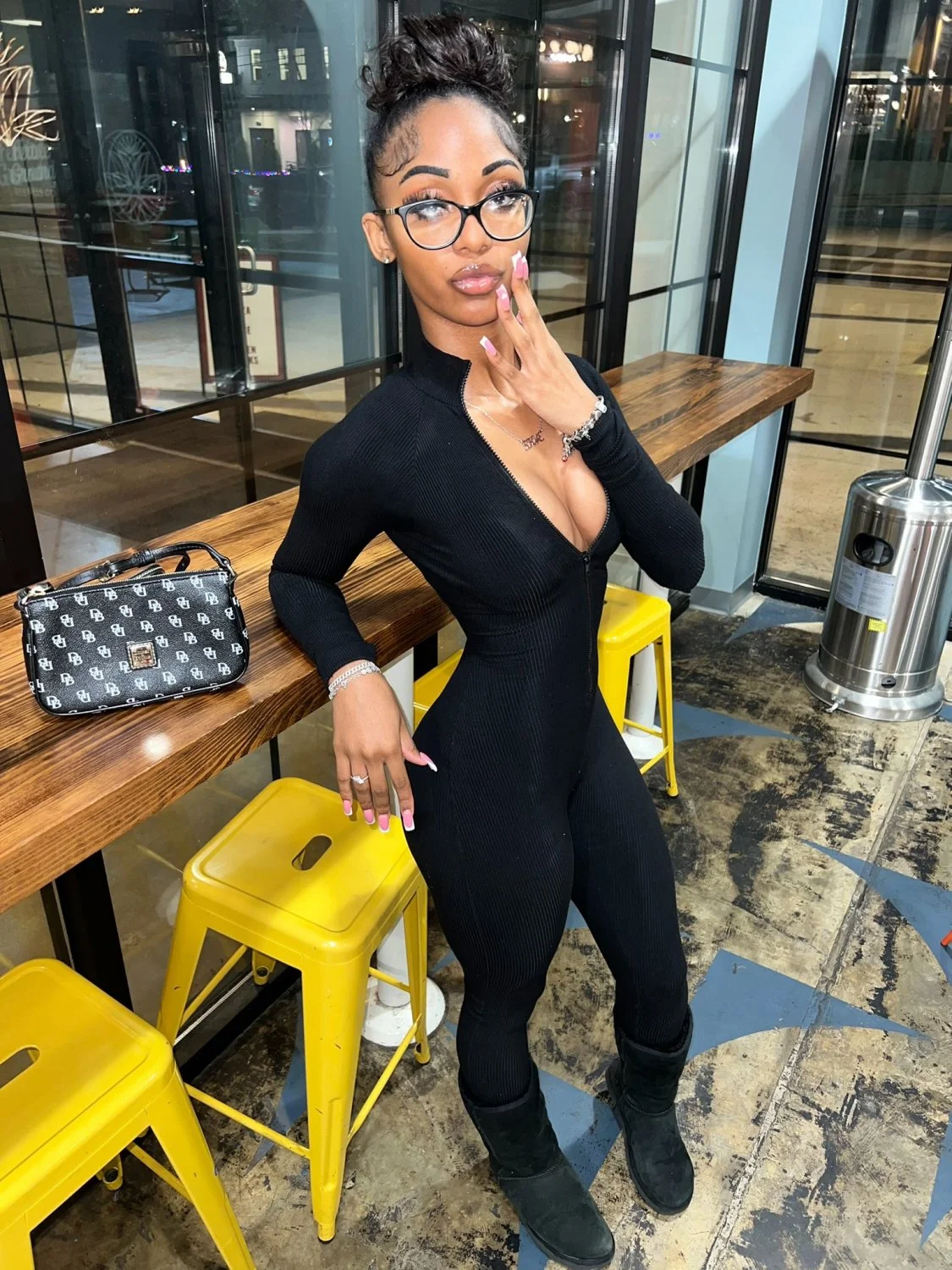 Sexy hot Ebony with phat pussy print 🥵🍑🔥 image 21