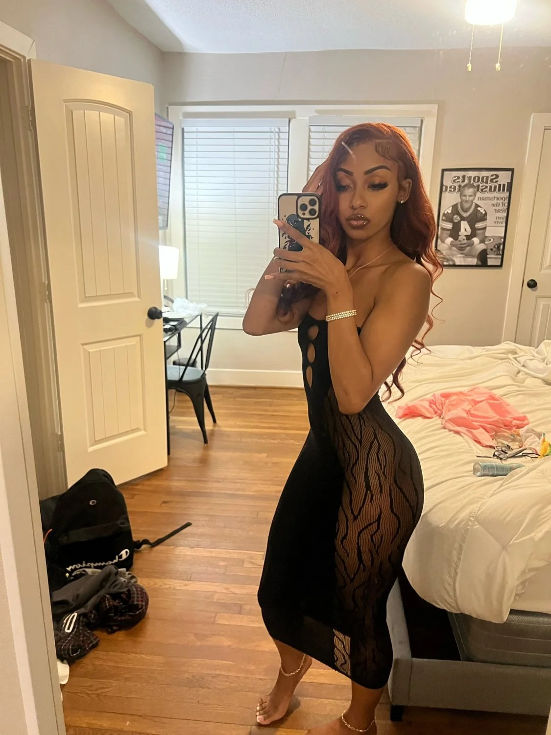 Sexy hot Ebony with phat pussy print 🥵🍑🔥 image 39