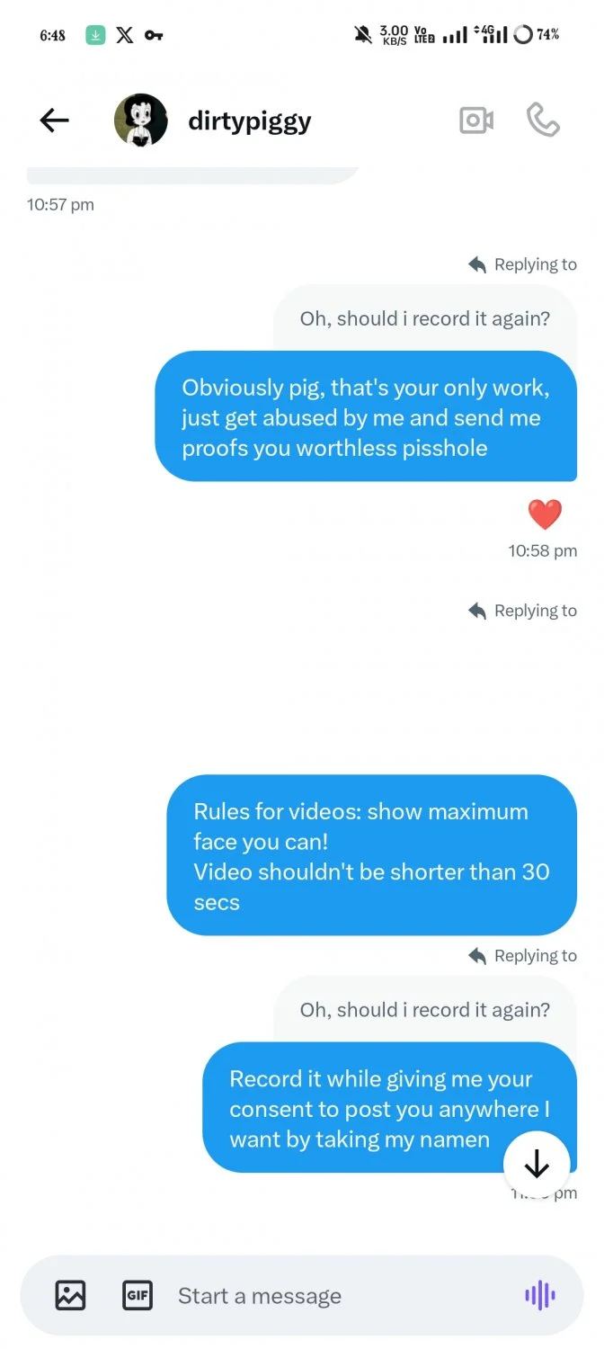 Fat humiliated messed pig 🐷 text me to get used. image 5