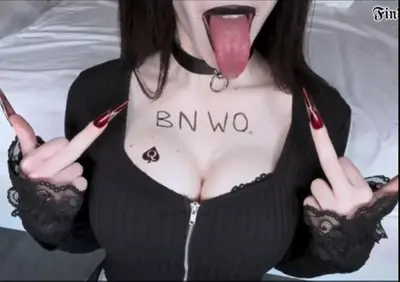 Goth girl + BBC cover image