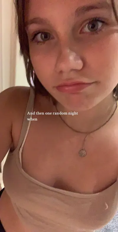 Finnish Brunette Petite Slut. part 4 (new). shows tight teen body cover image