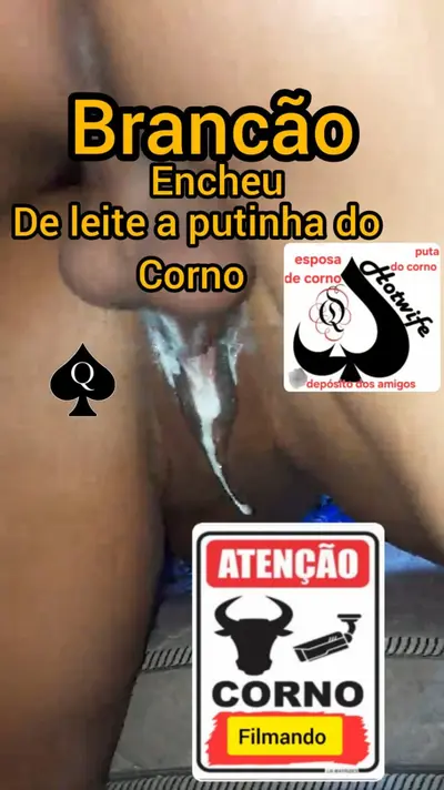 Brancão encheu de leite a chifradeira do corno cover image
