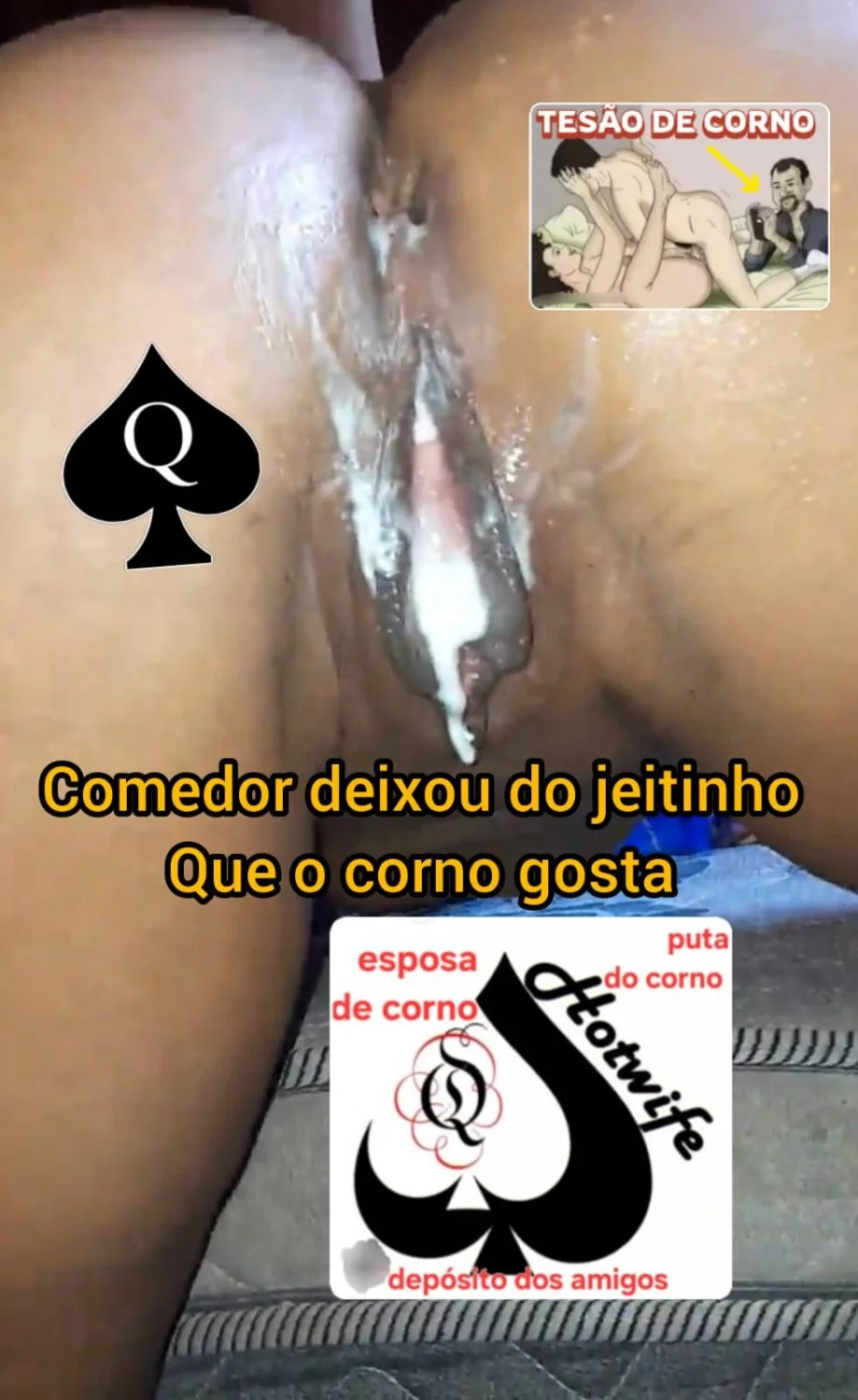 Brancão encheu de leite a chifradeira do corno image 2