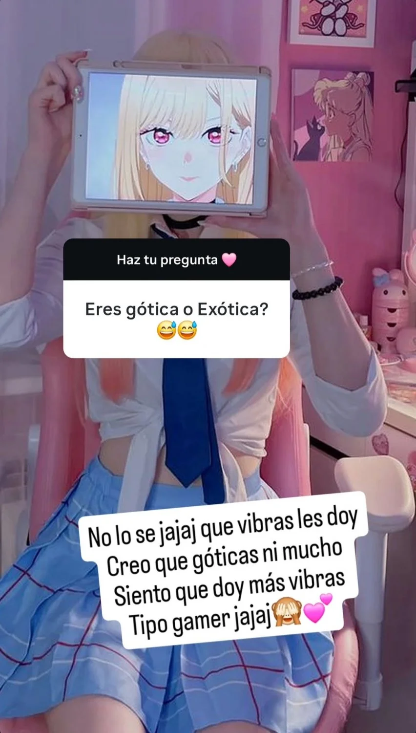 Ludaxvt vtuber sumisa puta no lo esconde, le gusta llamar la atención de sus seguidores hombres image 25