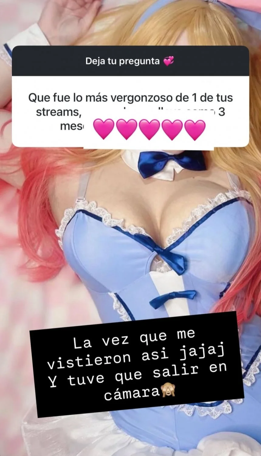 Ludaxvt vtuber sumisa puta no lo esconde, le gusta llamar la atención de sus seguidores hombres image 26