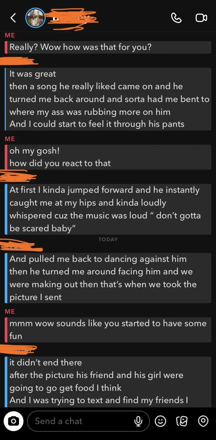 My college gf sharin a story of meetin a guy at aparty @UTK(dm me if u also knowher)👻patrickcuckley image 2