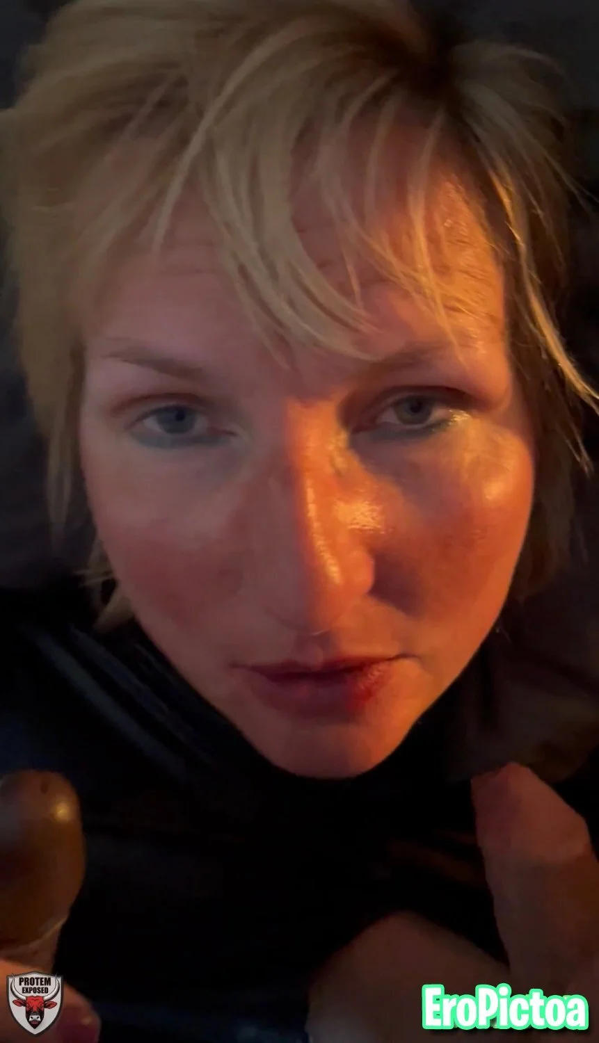 Sexy blonde slut - Repost if you’d fuck her image 38