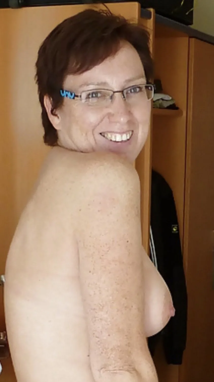 Retired school nurse still has an amazing body. Nerdy GILF has great tits and a stacked ass. 🔥🔥🤤 image 6