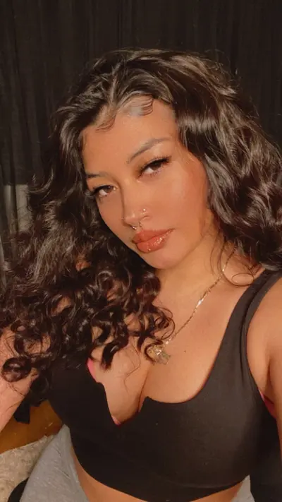 pretty ass latina with that dsl piercing cover image