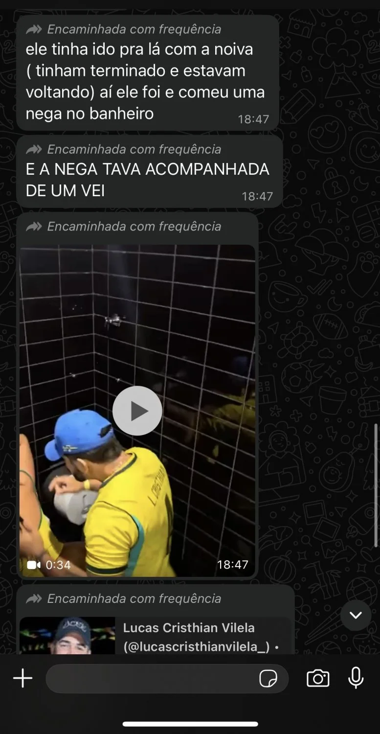 Deixou a esposa na mesa pra comer a mulher do amigo no banheiro image 2