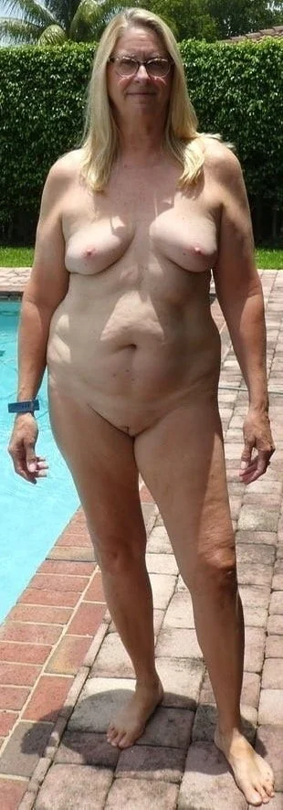 Bald Pussy Granny - Full Frontal image 4