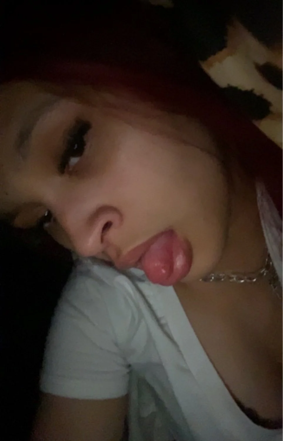 petite english black teen spreading her pussy for my bwc on snapchat image 2
