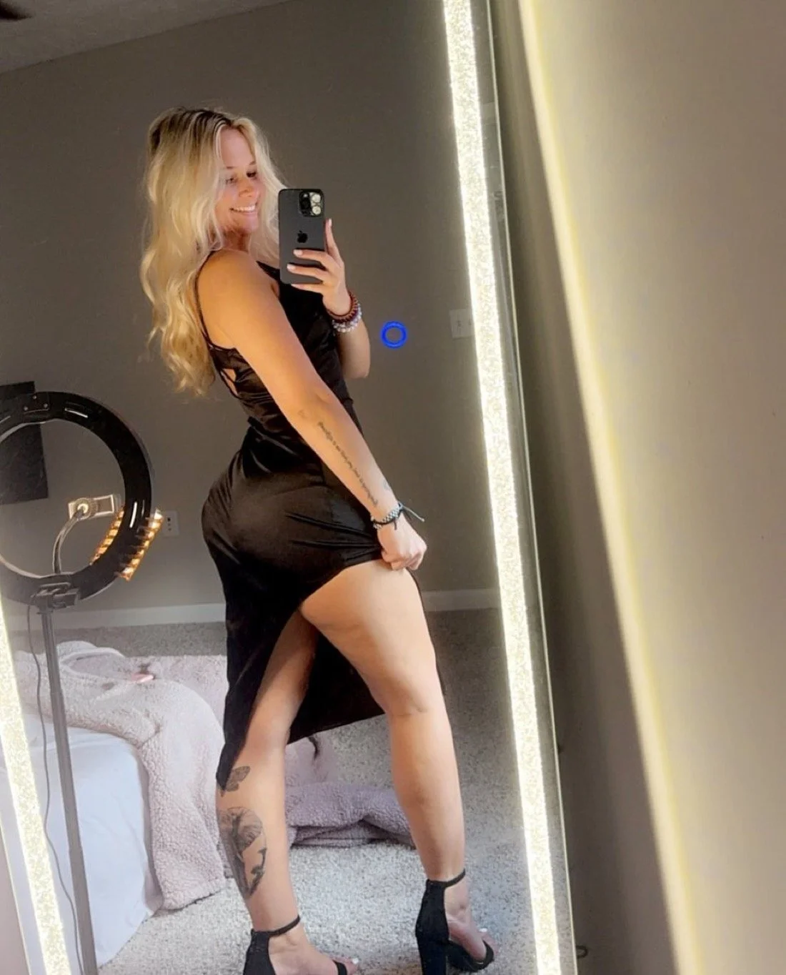 pretty blonde with a fat ass image 11