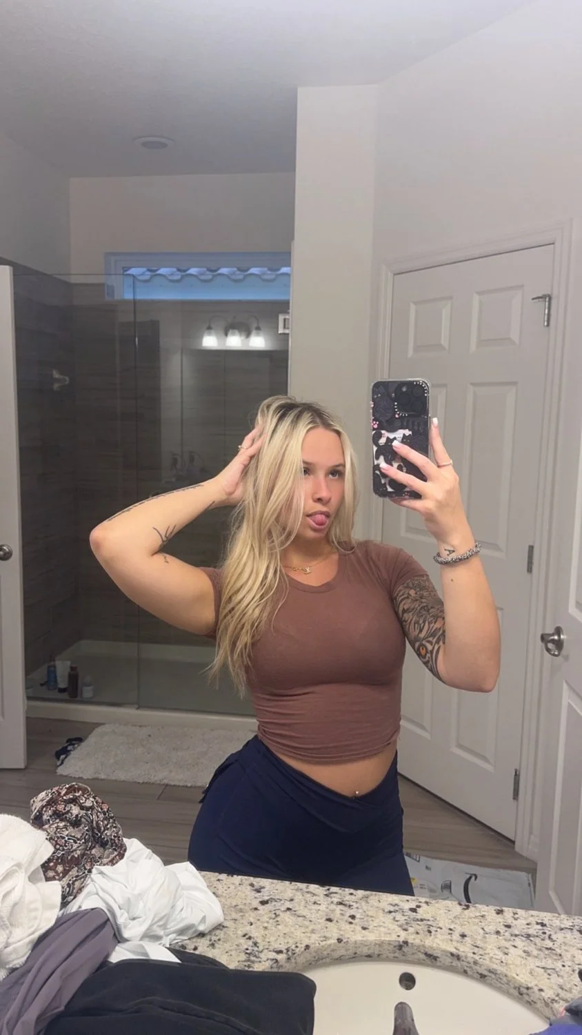 pretty blonde with a fat ass image 9