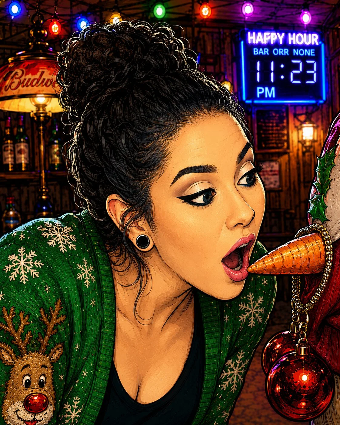 Frosty says eat my carrot image 15