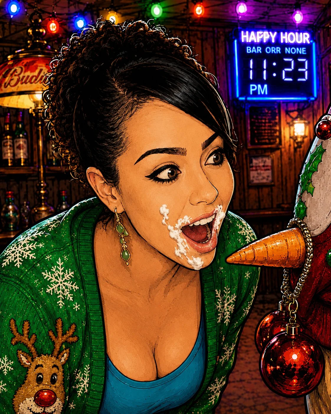 Frosty says eat my carrot image 2