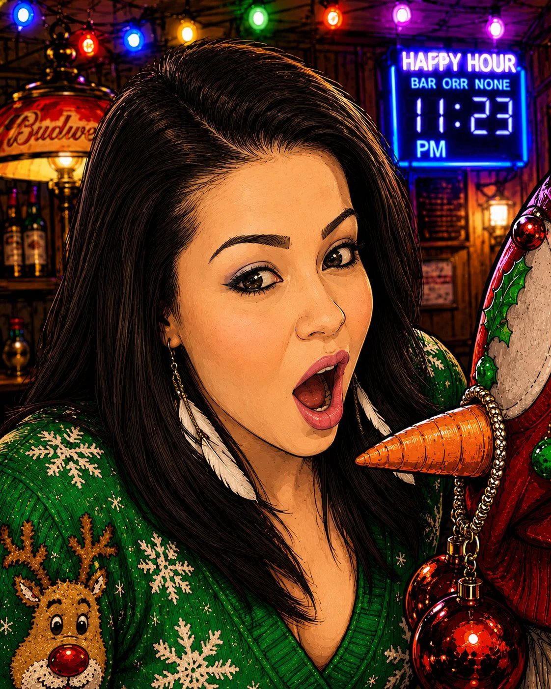 Frosty says eat my carrot image 22