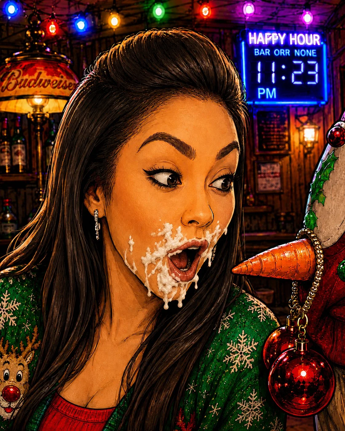 Frosty says eat my carrot image 4