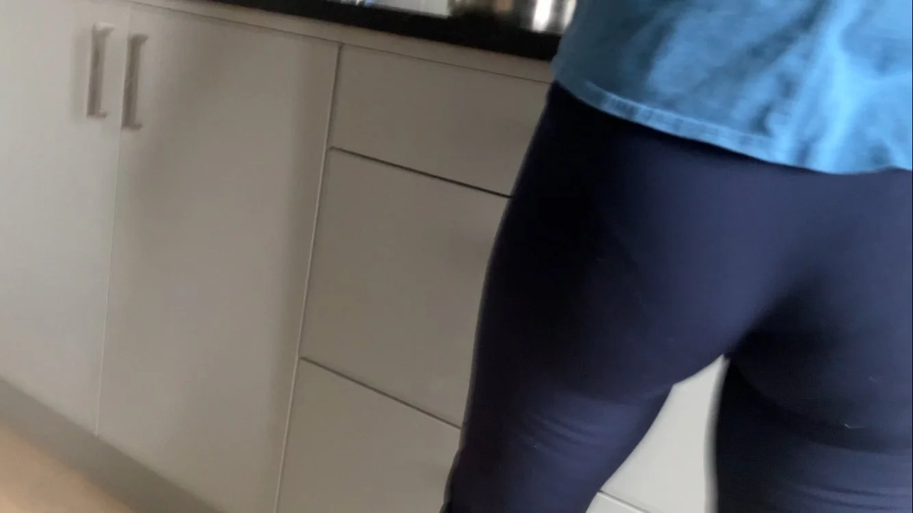 My REAL Mom Creepshots (Training Outfit) image 16