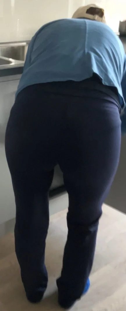 My REAL Mom Creepshots (Training Outfit) image 21