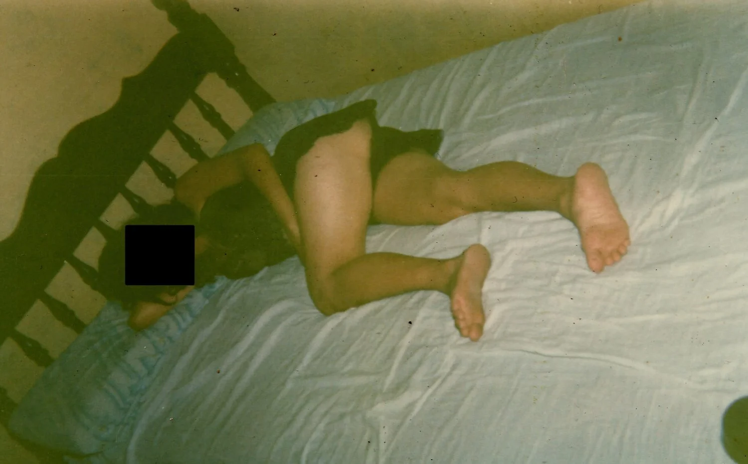 Polaroid photo of my hot, religious mom when she was young, showing her sexy legs and ready to fuck main image