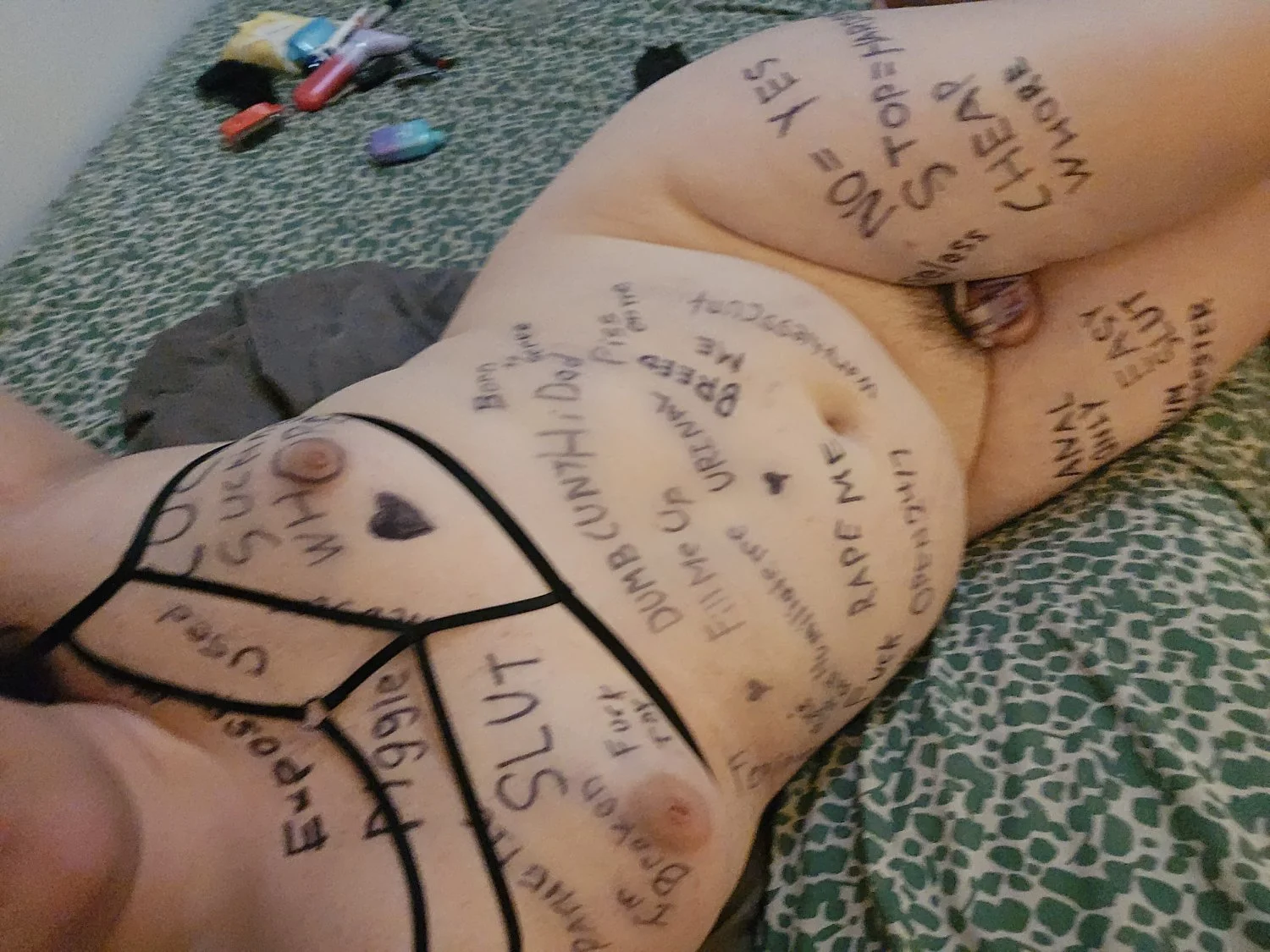 Broken whore humiliated image 9