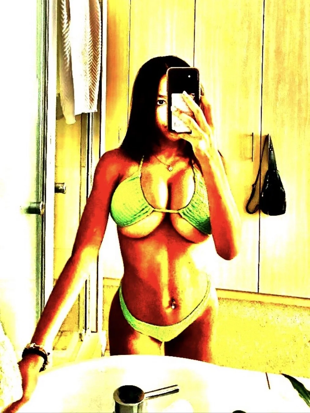 French Arabic sexy TikTok slut naked nude bikini feet spy salope pute image 27