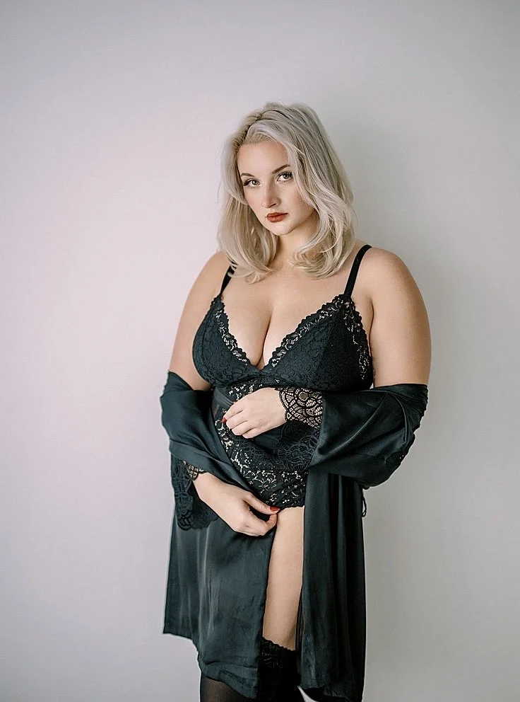 Incredible plump blonde slut boudoir image 41