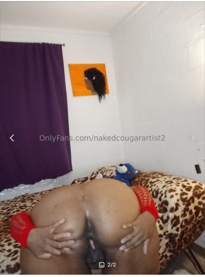 Nutbuster fat ass stranger granny playing with fat hairy wet pussy.. image 2