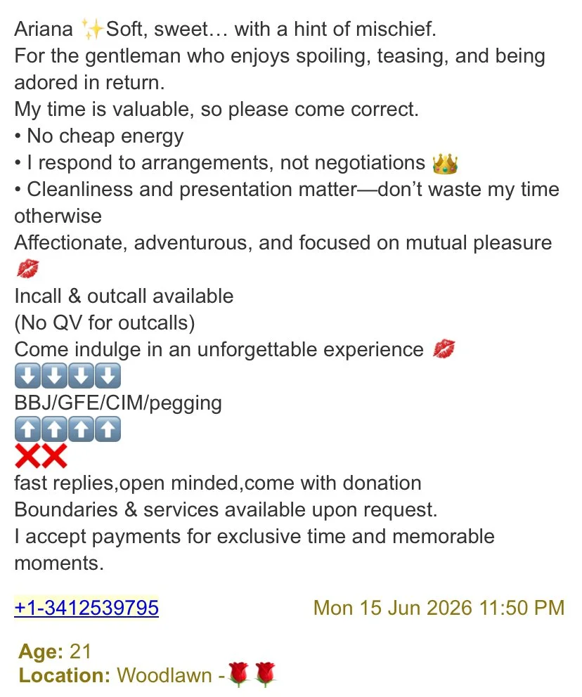 Pussy saleswoman main image