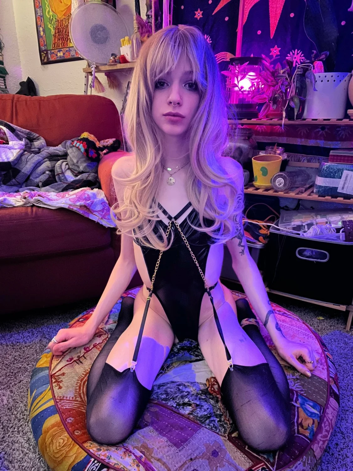 Hung Petite Trans Girl Riding Her BF Big Cock - Tranny Trap Tgirl Ts Shemale Femboy Sissy image 2