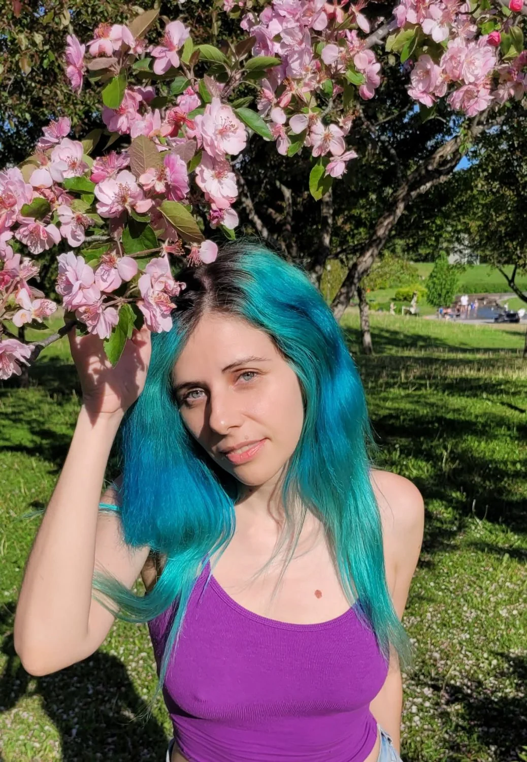 Une belle gothique colorée image 17