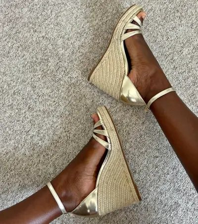 Black Feet 🦶🏾 in Wedges 👠 cover image