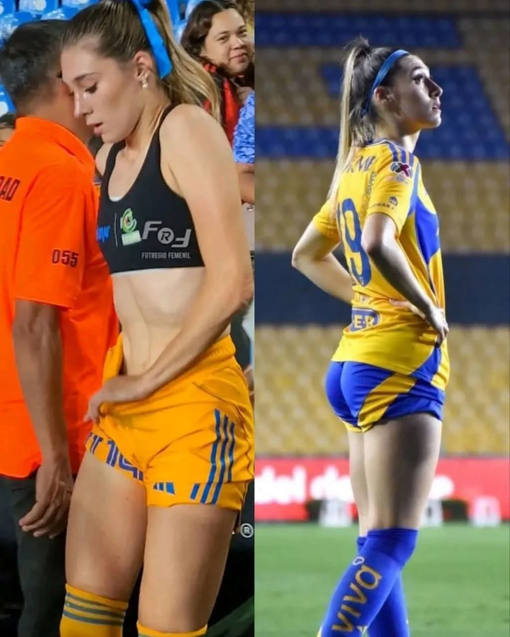 La putita mexicana Tatiana Flores futbolista de tigres image 32