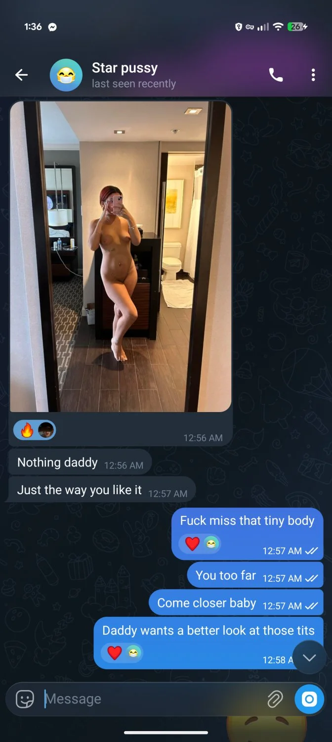 Young slut ditched family on vacation to sext with her bbc bull image 2