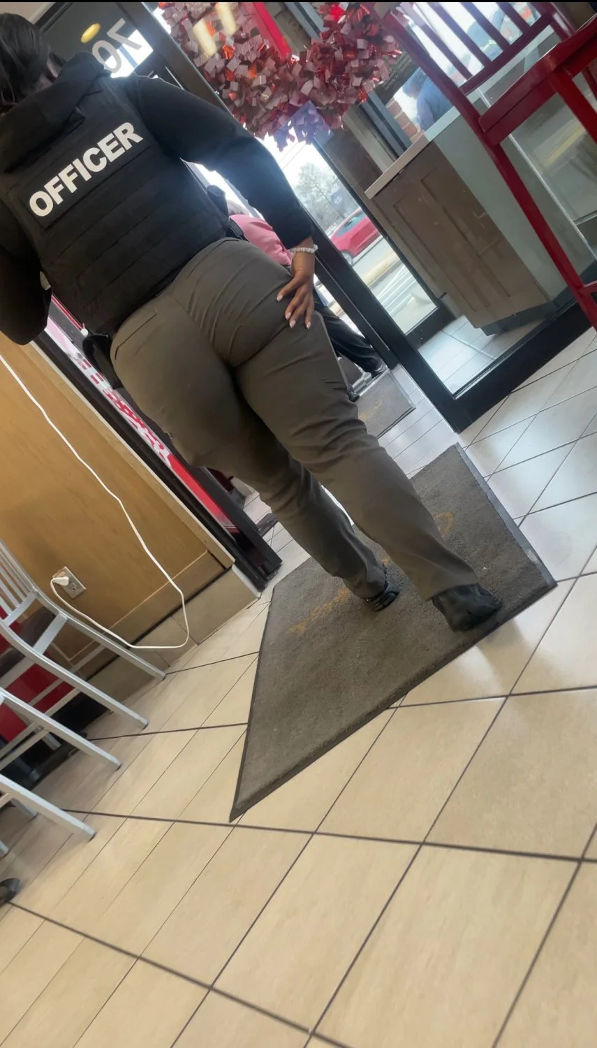 Police officer with a tight ass image 2