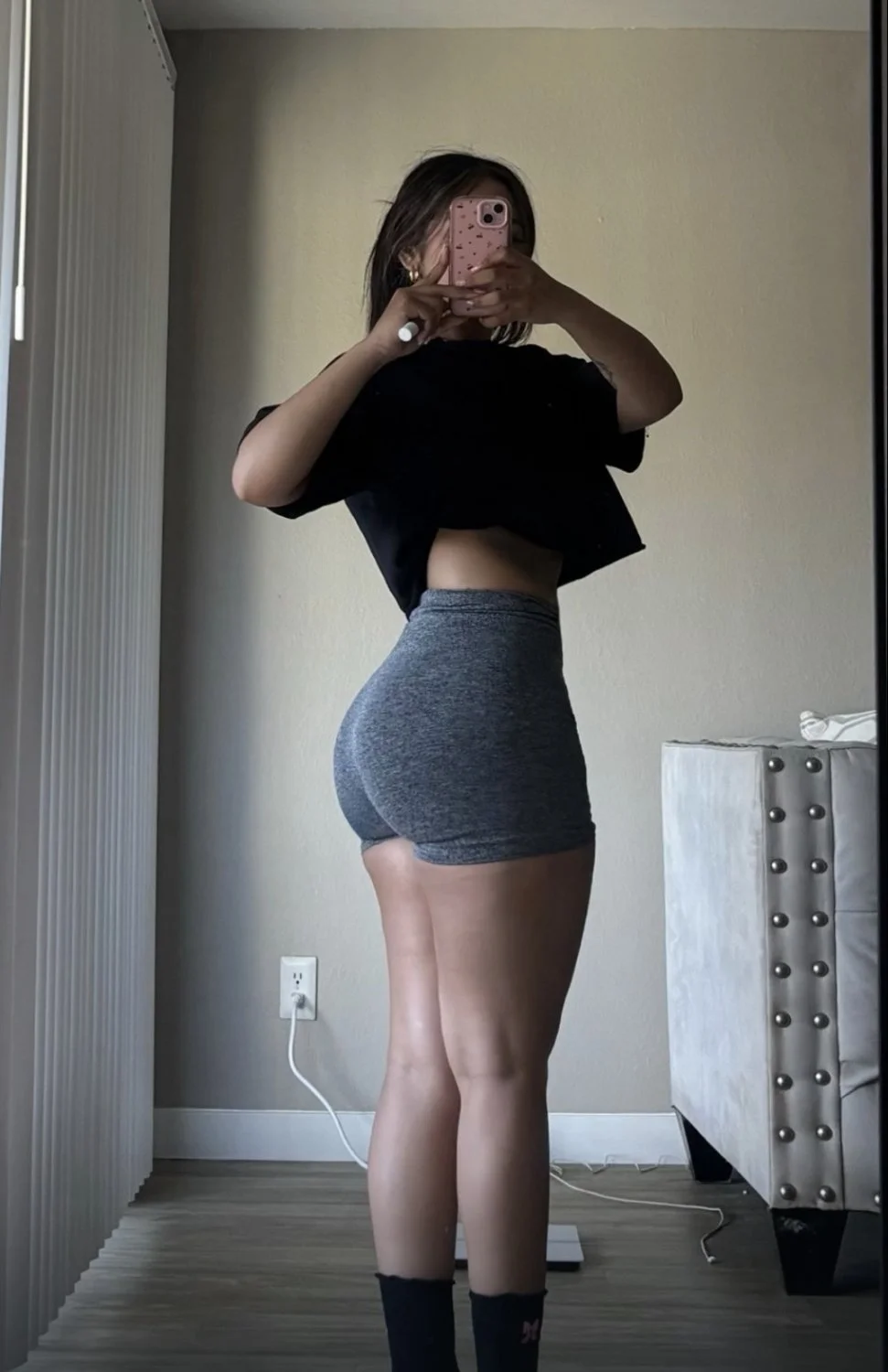 Fine Latina Gym Rat image 6