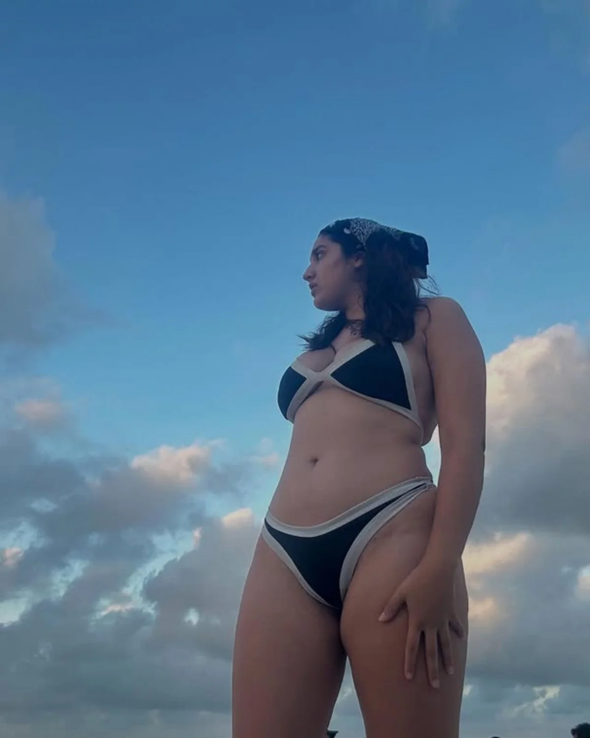 Thicc lesbian bikini teen image 3