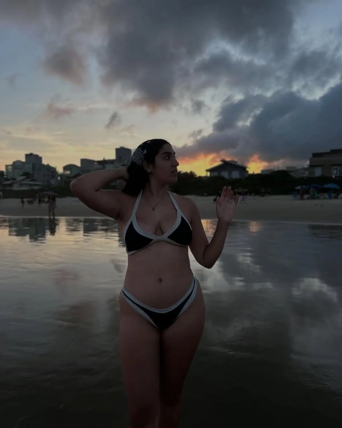 Thicc lesbian bikini teen image 8