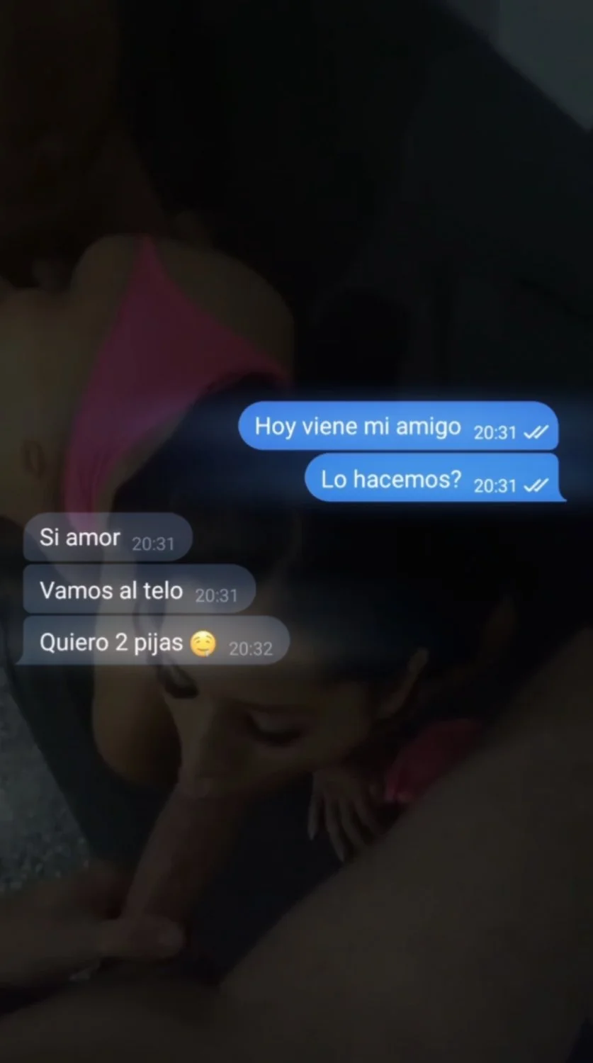 LA NOVIA QUIERE OTRA PIJA 💀 argentina argenta culona petera casero trio cornudo en 4 mamada latina main image