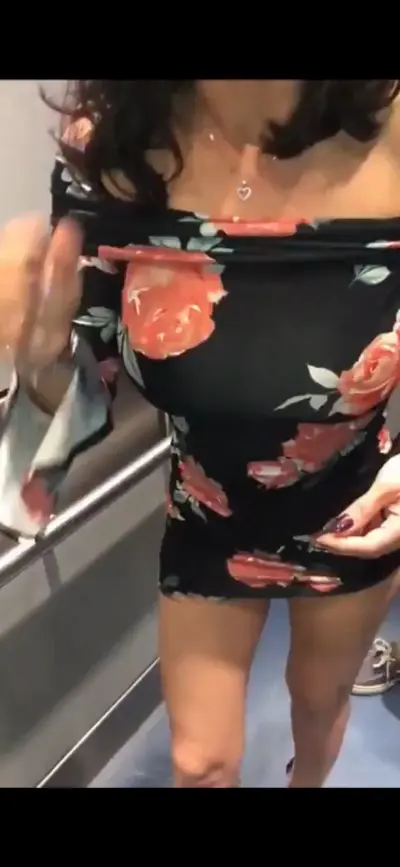 Horny milf teasing and fucks lucky dude in elevator 🥵🍑🔥 cover image